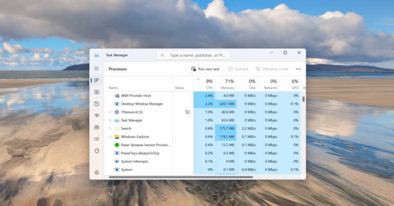พบบั๊กบน Windows 11 24H2/25H2 สั่งปิด Task Manager แต่แอบทำงานอยู่ในฉากหลังแทน