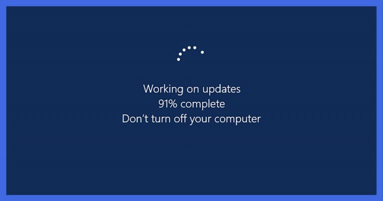 แฮกเกอร์ใช้หน้าจอ Windows Update ปลอม แพร่กระจายมัลแวร์ลงเครื่อง