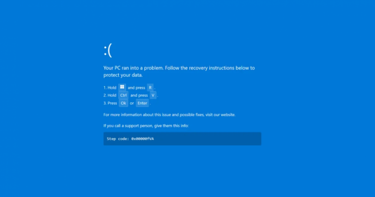 ClickFix มามุขใหม่ ! คราวนี้ใช้จอฟ้าปลอม หลอกเหยื่อให้ติดตั้งมัลแวร์ตามคำสั่งบนจอ